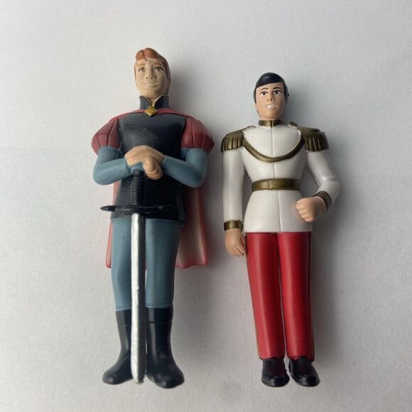Other - Disney Prince Phillip & Prince Charming 2 Figure Lot Or Cake Topper